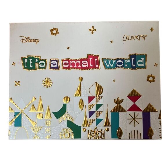 COLOURPOP x DISNEY It’s A Small World Eyeshadow Palette Limited Edition NEW - Picture 2 of 9